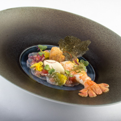 Krustentier-Kunstwerk für alle Sinne. Krustentier-Kunstwerk für alle Sinne.