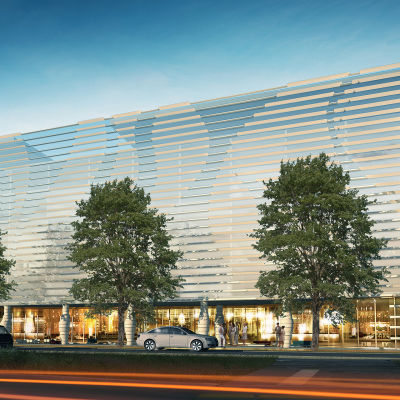 Kameha Grand Zürich – Aussenansicht West Kameha Grand Zürich – Aussenansicht West